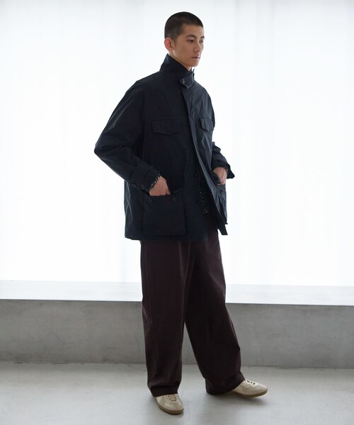 URBAN RESEARCH（アーバンリサーチ）の「new basic NYLON TYPE M-47 JACKET（テーラードジャケット・メンズ・KHAKI/BLACK・M/L）」の9枚目の写真