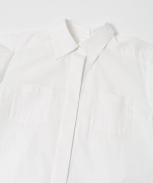URBAN RESEARCH ROSSO（アーバンリサーチロッソ）の「『別注』ELENDEEK×ROSSO　RELAXY SHIRT ONE-PIECE（ワンピース・レディース・O.WHT/BLU/BLK・1）」の10枚目の写真