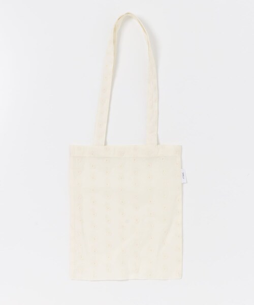 SMELLY（スメリー）の「プリントトートバッグS（トートバッグ・レディース・CHERRY/STRIPE/CHECK/DOT/FLOWER/EMBROIDERY・S）」の11枚目の写真