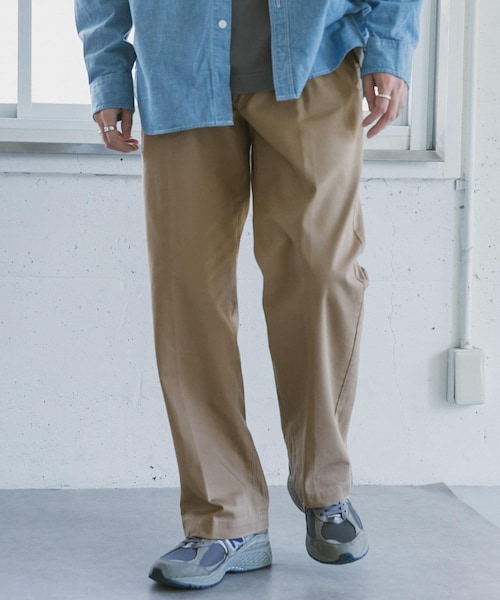 URBAN RESEARCH DOORS(アーバンリサーチドアーズ)の「インタックチノトラウザー(チノパンツ・メンズ・Navy/Beige/Khaki・38/40)」の12枚目の写真