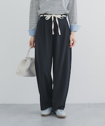 URBAN RESEARCH DOORS | ウエストリボンカットカーブパンツ(その他パンツ)