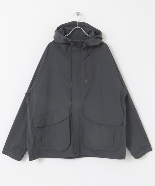 URBAN RESEARCH DOORS（アーバンリサーチドアーズ）の「FORK&SPOON　フーディージャケット（マウンテンパーカー・メンズ・INKBLACK/SAGEGREEN・4/5）」の11枚目の写真