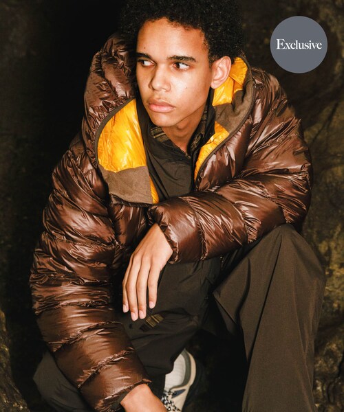 EKAL（エカル）の「『別注』NANGA×EKAL　クラシックダウンジャケット（その他アウター・メンズ・ブラック/ブラウン・M/L）」の2枚目の写真