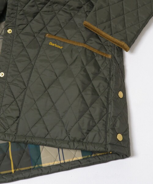 URBAN RESEARCH DOORS（アーバンリサーチドアーズ）の「Barbour　modern quilted jacket（テーラードジャケット・レディース・black/navy/sage・10）」の15枚目の写真