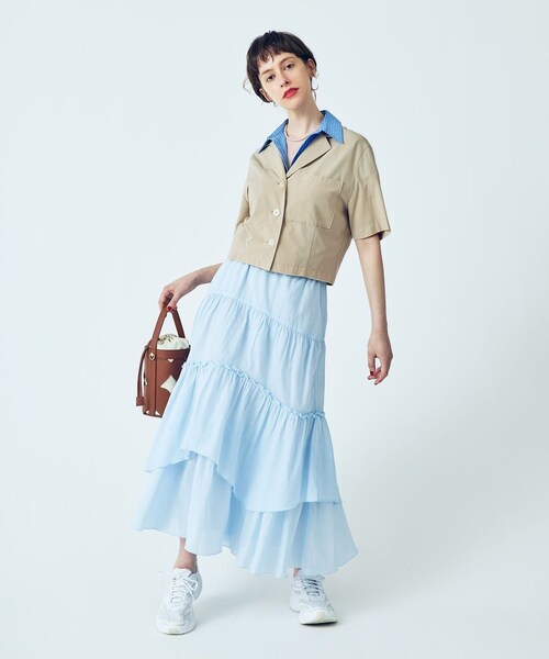 VIS（ビス）の「【Chocomoo】VIS別注レイヤードネックレス（ネックレス・レディース・ゴールド/シルバー・F）」の12枚目の写真