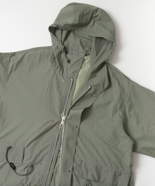 URBAN RESEARCH（アーバンリサーチ）の「POLYPLOID　MODS PARKA C（モッズコート・メンズ・BLACK/SAGE・3/4）」の21枚目の写真