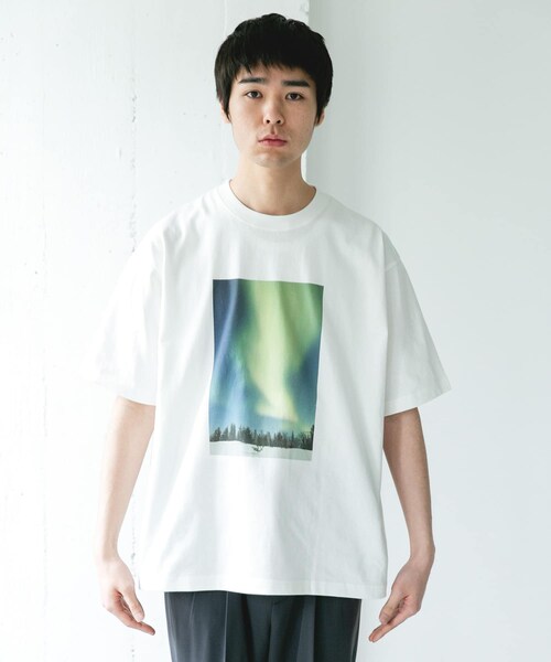 URBAN RESEARCH DOORS(アーバンリサーチドアーズ)の「NATURE PHOTO SHORT-SLEEVE T-SHIRTS(Tシャツ/カットソー・メンズ・WHITE/BLACK・M/L)」の11枚目の写真