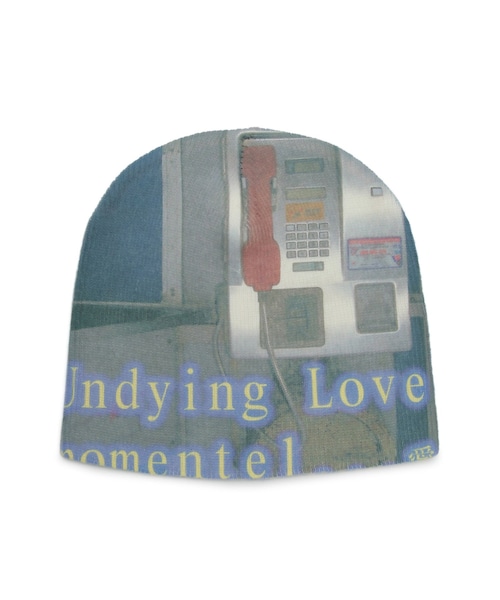 ADAM ET ROPE'（アダムエロペ）の「【MOMENTEL】BEANIE 2（ニットキャップ/ビーニー・レディース・チャコール/ホワイト系/ベージュ・F）」の5枚目の写真