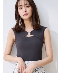 MERCURYDUO | 2WAYリングデザインコンパクトニット(ニット/セーター)