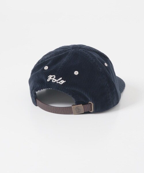 URBAN RESEARCH Sonny Label（アーバンリサーチサニーレーベル）の「POLO RALPH LAUREN　CORDUROY BASEBALL CAP（キャップ・メンズ・NAVY/GREEN・One）」の5枚目の写真