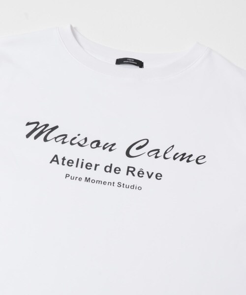 ITEMS URBANRESEARCH（アイテムズ アーバンリサーチ）の「ロゴプリントロンTシャツ（Tシャツ/カットソー・レディース・ＷＨＴ/ＣＨＡ/Ｌ.ＢＥＧ・Free）」の6枚目の写真