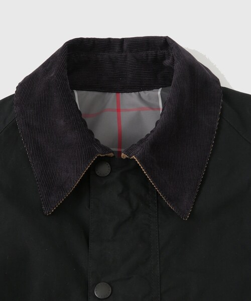 ADAM ET ROPE'（アダムエロペ）の「《別注》【Barbour/バブアー】BEDALE CLASSIC リバーシブルブルゾン / ブルガリア製（ブルゾン・メンズ・ブラック・L/M/S/XL）」の14枚目の写真