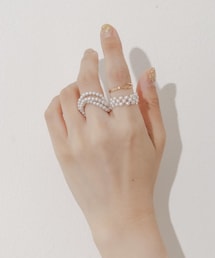 SMELLY | パール3セットリング(リング)