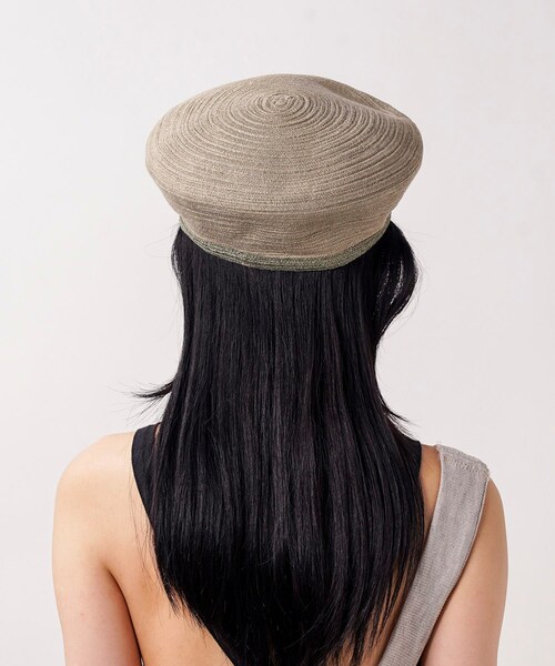 URBAN RESEARCH(アーバンリサーチ)の「La Maison de Lyllis CONK(ハンチング/ベレー帽・レディース・BLACK/SAGE・FREE)」の18枚目の写真