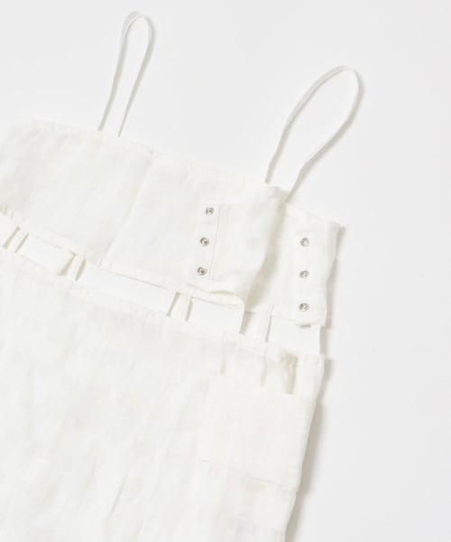 THE GOODLAND MARKET（ザグッドランドマーケット）の「&her　Layered Lace Onepiece（ワンピース・レディース・WHITE/BLACK・FREE）」の11枚目の写真