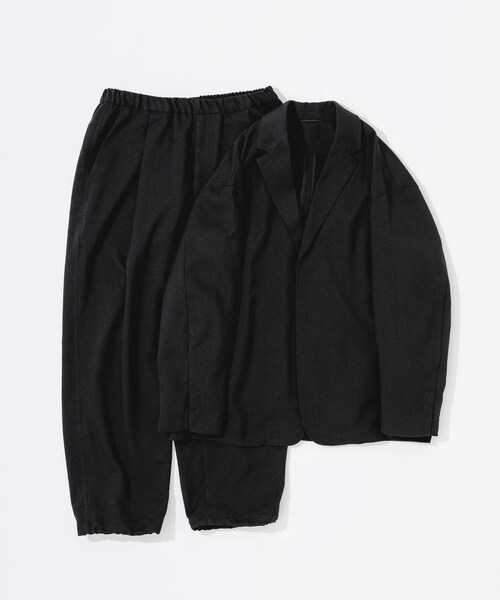 EKAL（エカル）の「ウールライクジャケット（テーラードジャケット・メンズ・ブラウン/チャコール/ブラック・M/L）」の11枚目の写真