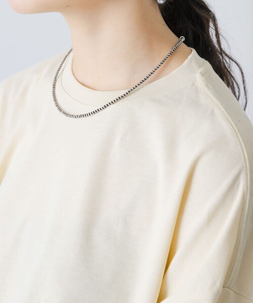 かぐれ(カグレ)の「ERICKA NICOLAS BEGAY PLAIN DESIGN NECKLACE45(ネックレス・レディース・SHINY/OXIDIZED・45)」の3枚目の写真