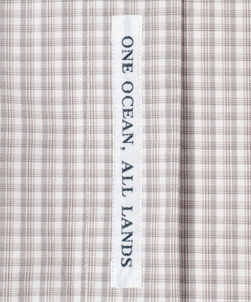 EKAL（エカル）の「nanamica　Micro Plaid Wind Shirts（シャツ/ブラウス・メンズ・Gray(H)/Navy(N)・M/L）」の8枚目の写真