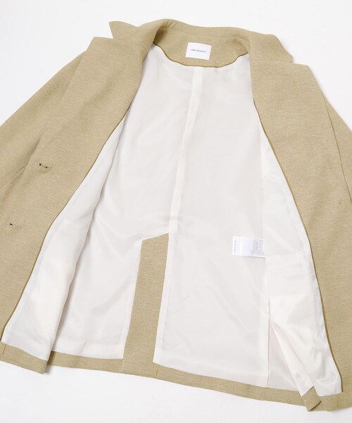 URBAN RESEARCH（アーバンリサーチ）の「リネンライクテーラードジャケット（テーラードジャケット・レディース・BEIGE/BLACK・36/38）」の21枚目の写真