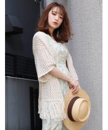 dazzlin | フリンジディティールカーデ(カーディガン/ボレロ)