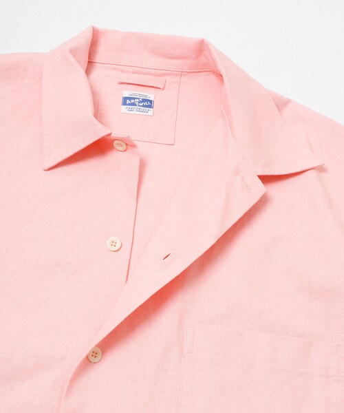 URBAN RESEARCH Sonny Label（アーバンリサーチサニーレーベル）の「ARMY TWILL　COTTON LINEN HS SHIRTS（シャツ/ブラウス・メンズ・ECRU/CHARCOAL/GREEN/PINK・S/M）」の20枚目の写真
