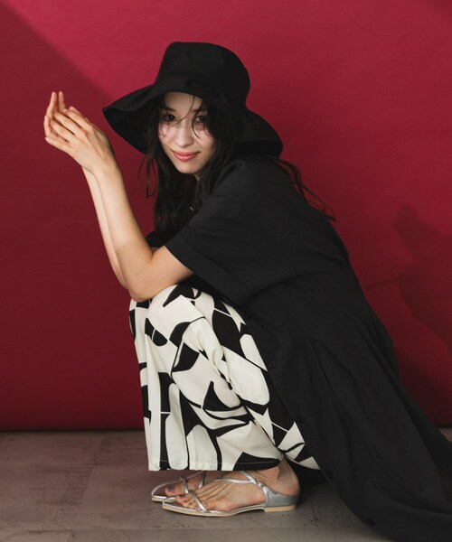 SENSE OF PLACE by URBAN RESEARCH（センスオブプレイスバイアーバンリサーチ）の「『UR TECH DRYLUXE』リネンライクワンピース（ワンピース・レディース・CHARCOAL/KHAKI/L.BLUE・COMPACT/One）」の10枚目の写真