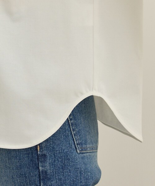 ROPE'(ロペ)の「【洗える】布帛コンビシャツカットソー(Tシャツ/カットソー・レディース・ブラック/ホワイト・F)」の18枚目の写真