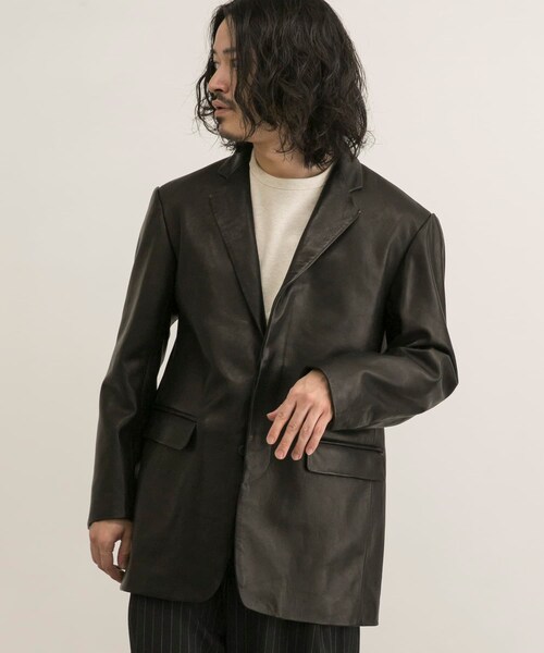 URBAN RESEARCH（アーバンリサーチ）の「『25周年別注』semoh×URBAN RESEARCH LEATHER JACKET ...