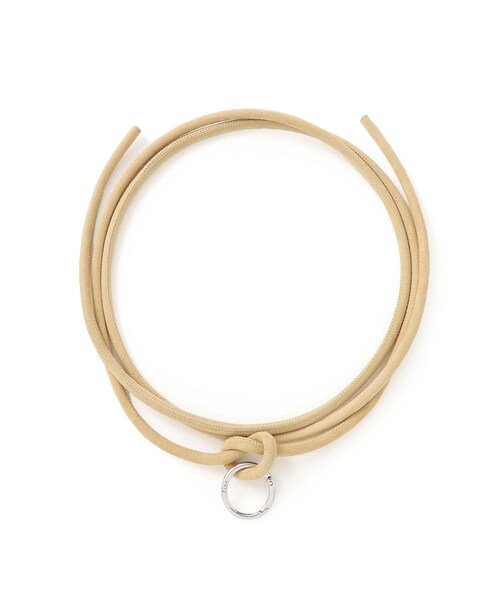 ADAM ET ROPE'（アダムエロペ）の「【J’aDoRe限定】【Pien Studios（ピエン スタジオ）】knot belt（ベルト・レディース・ブラック/オレンジ/クリーム・F）」の2枚目の写真