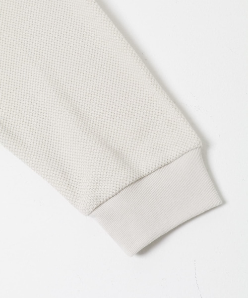 URBAN RESEARCH DOORS（アーバンリサーチドアーズ）の「『別注』LACOSTE×DOORS　THICK PIQUE ROUND LONG-SLEEVE（Tシャツ/カットソー・メンズ・HAMMAM/ABYSS BLUE/BIRCH/BLACK BIRD・3/4/5）」の14枚目の写真