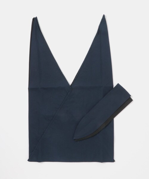 かぐれ（カグレ）の「MITTAN　大麻綿ウェザーWあずま袋 大（その他雑貨・レディース・白×生成/濃紺×黒・One）」の2枚目の写真