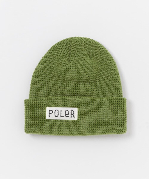 URBAN RESEARCH Sonny Label（アーバンリサーチサニーレーベル）の「POLeR　WORKERMAN BEANIE（ニットキャップ/ビーニー・メンズ・GOLD/BLACK/OLIVE・one）」の8枚目の写真
