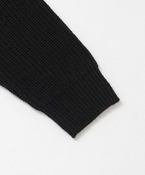 ITEMS URBANRESEARCH（アイテムズ アーバンリサーチ）の「マシンウォッシャブル 片畦モックネックニット（ニット/セーター・メンズ・IVO/CML/GRN/BLU/BLK・M/L）」の20枚目の写真