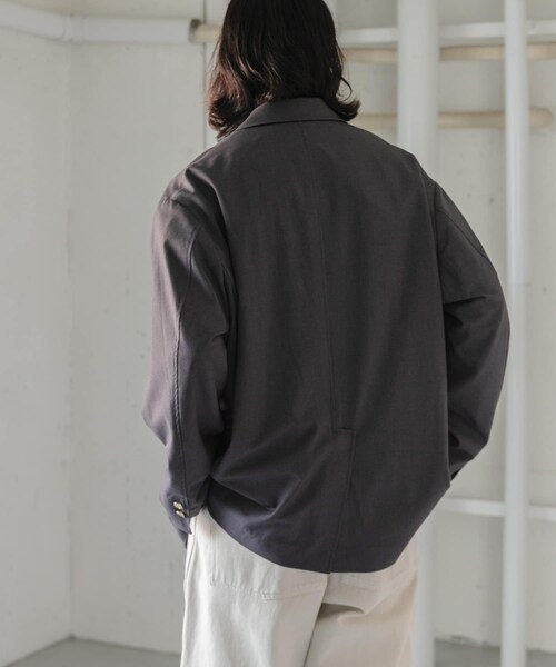 URBAN RESEARCH DOORS(アーバンリサーチドアーズ)の「FORK&SPOON TRテーラードジャケット(テーラードジャケット・メンズ・CHARCOAL/NAVY・4/5)」の13枚目の写真