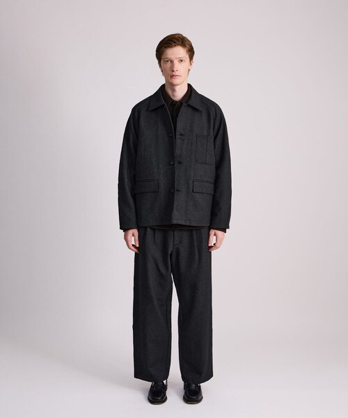 Saturdays NYC(サタデーズ ニューヨークシティ )の「Antoine Wool Chore Jacket(その他アウター・レディース・ブラック・L/M/S/XL)」の11枚目の写真