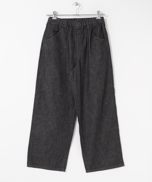 EKAL（エカル）の「『別注』Wrangler×EKAL　デニムリラックスバギーパンツ（デニムパンツ・レディース・O.W/BLACK・Free）」の11枚目の写真
