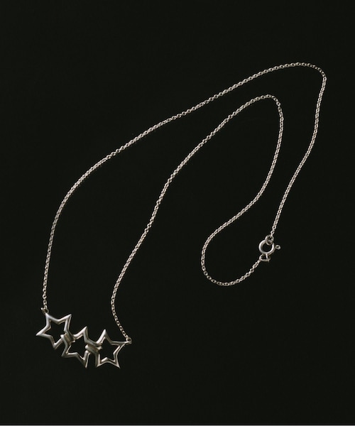 ADAM ET ROPE'（アダムエロペ）の「【VINTAGE JEWELRY】TIFFANY トリプルスター 　ネックレス（ネックレス・メンズ・シルバー・F）」の2枚目の写真