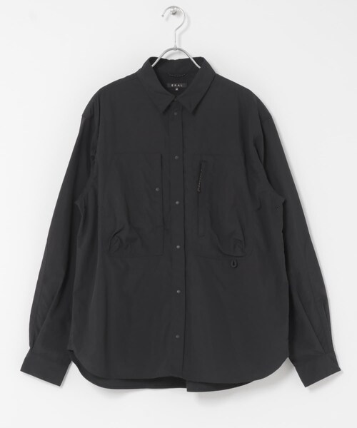 EKAL（エカル）の「HIKE SHIRTS（シャツ/ブラウス・メンズ・Black/Olive・M/L/XL）」の3枚目の写真