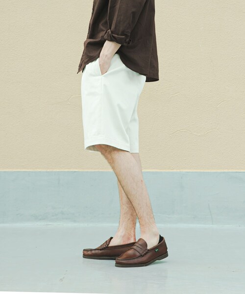 URBAN RESEARCH(アーバンリサーチ)の「『別注』BROOKS BROTHERS×URBAN RESEARCH PLEAT SHORTS(その他パンツ・メンズ・BLACK/ECRU・M/L/XL)」の22枚目の写真