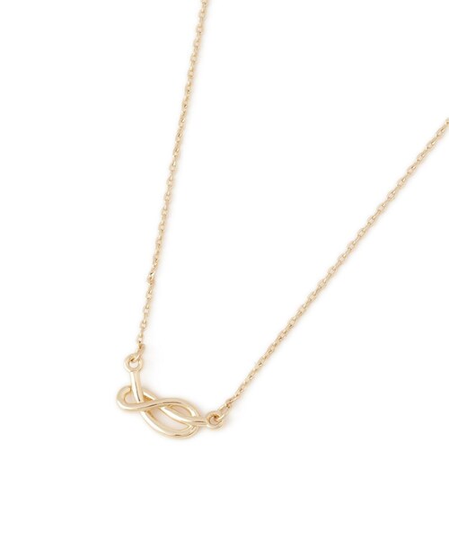 VIS（ビス）の「ノットデザインネックレス（ネックレス・レディース・ゴールド/シルバー・F）」の13枚目の写真