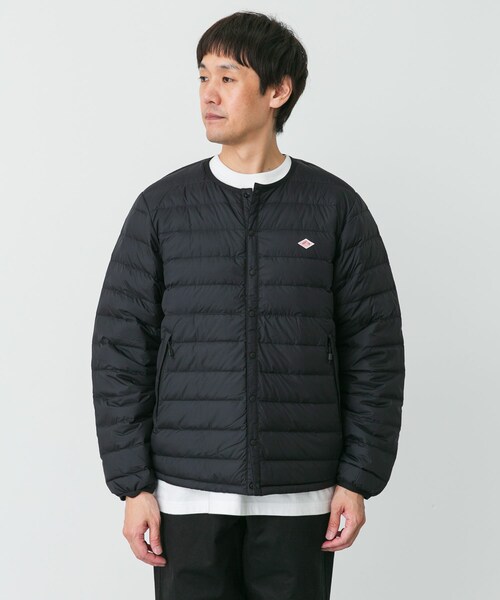 URBAN RESEARCH DOORS（アーバンリサーチドアーズ）の「DANTON　INNER DOWN CREW-NECK JACKET（その他アウター・メンズ・BLACK/IRON/BLUE GREEN/LIME GREEN/OLIVE・M/L/XL）」の8枚目の写真