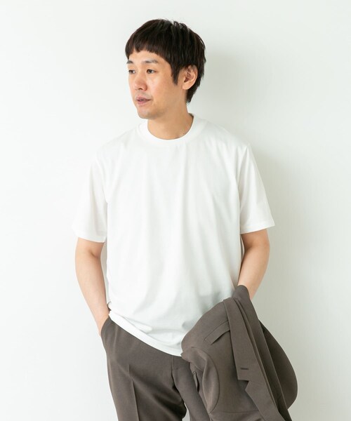 URBAN RESEARCH DOORS(アーバンリサーチドアーズ)の「LIFE STYLE TAILOR ファブリーズTシャツ(その他トップス・メンズ・WHITE/ICE GRAY/GRAY BLUE・M/L/XL)」の5枚目の写真