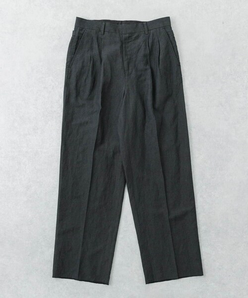 URBAN RESEARCH(アーバンリサーチ)の「new basic WOOL LINEN TROUSER(その他パンツ・メンズ・BK STRIPE/BLACK・M/L/XL)」の7枚目の写真