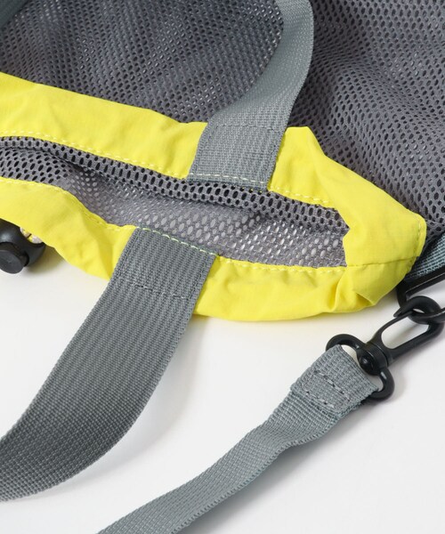 EKAL（エカル）の「TINY GARDEN PRODUCTS　ストロール2WAYメッシュバッグ（ハンドバッグ・レディース・BLACK/GRAY・One）」の11枚目の写真