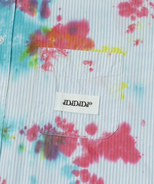 URBAN RESEARCH（アーバンリサーチ）の「dDdDdDd　STRIPE TIE DYE LONG-SLEEVE SHIRTS（シャツ/ブラウス・メンズ・BROWN/BLUE/L.BLUE/NAVY・S/M/L/XL/XXL）」の14枚目の写真