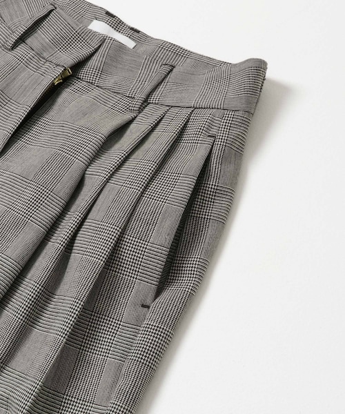 URBAN RESEARCH（アーバンリサーチ）の「new basic　HIGH TWIST WOOL PANTS（その他パンツ・レディース・CHECK/BLACK・36/38/40）」の11枚目の写真