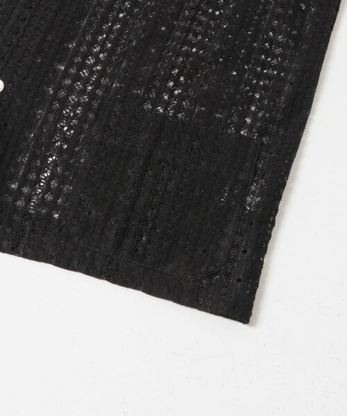 URBAN RESEARCH(アーバンリサーチ)の「Needles SHORT-SLEEVE WIDESPREAD COLLAR SHIRTS(シャツ/ブラウス・メンズ・BLUE/BLACK・S/M)」の5枚目の写真