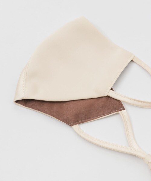 SENSE OF PLACE by URBAN RESEARCH(センスオブプレイスバイアーバンリサーチ)の「ロングストラップサテンマスク(その他・メンズ・BROWN/IVORY/PINK・one)」の6枚目の写真