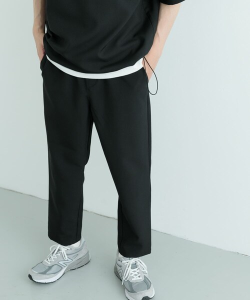 ITEMS URBANRESEARCH（アイテムズ アーバンリサーチ）の「『セットアップ対応』吸水速乾ストレッチトロ イージーパンツ（その他パンツ・メンズ・BLK/L.BEG/L.GRY/BLU・M/L）」の11枚目の写真
