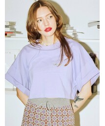 jouetie | クロップドロゴ Tシャツ(Tシャツ/カットソー)